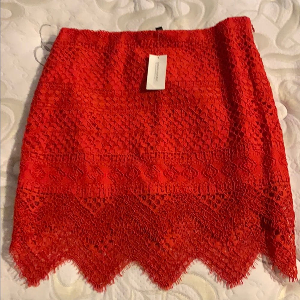 Banana republic lace skirt
